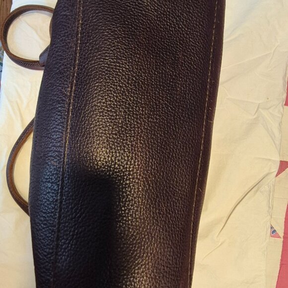 Portland Leather Large Verona Tote-Coldbrew - Picture 5 of 7